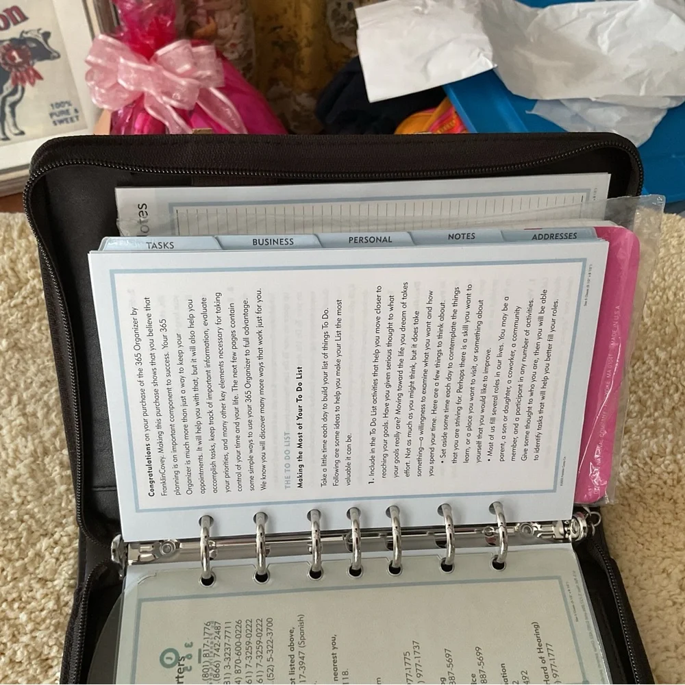 Franklin Covey 365 Binder Planner